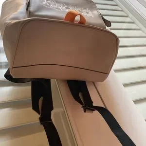 Coach ? Backpack ? Cream, White Signature & Orange Coach | Bags | Coach Backpack Cream White Signature Orange  main image 2